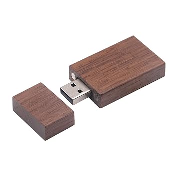 BIGLIST 8GB Walnut Wooden USB 2.0 Memory Stick Thumb Pen Flash Drive U-Disk for PC