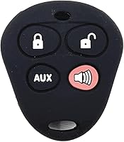 Vista 5 de Funda protectora de silicona roja, funda protectora de gel de sílice amarilla EZSDEI474V para llavero sin llave, protector para automatizar Avital