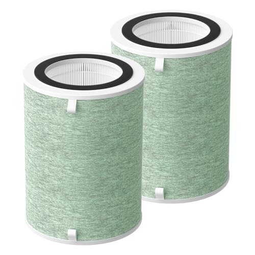 Image of MR7566 Replacement Filter Compatible with MORENTO MR7566 Air Purifier for Home Large Room, 4-in-1 High-Efficiency MR7566-WF for Odor and Smoke, MR7566 Filter for MORENTO, 2 Pack