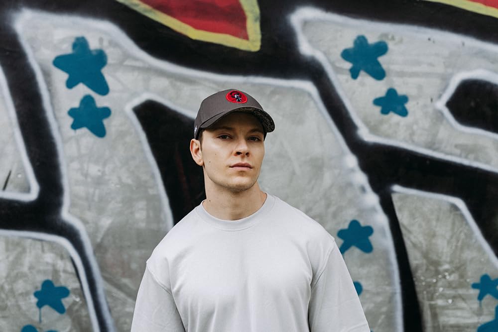 Nebelkind Basecap-Herren Damen, Baseball Cap mit Patch, Samurai, Einheitsgröße OneSize Größenverstellbar Unisex Baseballkappe, Casual Streetwear Style Cap mit gebogenem Schirm