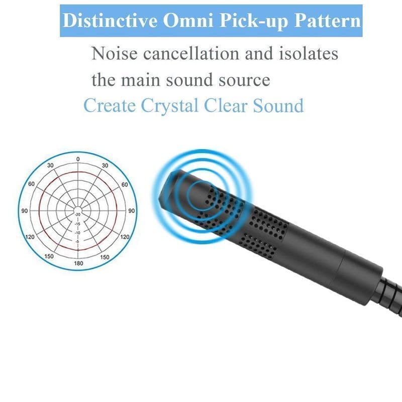 Image of USB Microphone for PC - RGB Gaming & Streaming Mic with Noise Cancellation, Plug & Play USB Mic for Computer, Podcast, YouTube, Zoom & Recording