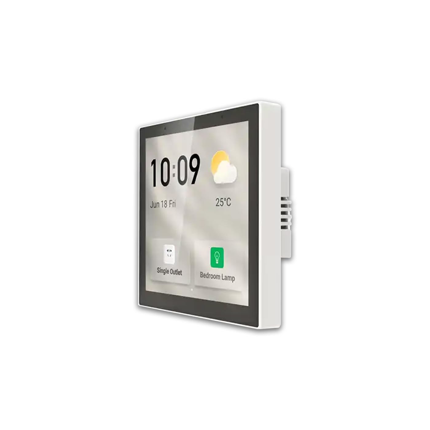 TUYA Smart Touch Monitor LCD Panel de control de escena inteligente pantalla con conectividad inalámbrica para interruptor de luz inteligente para el hogar inteligente, enchufes, WIFI ZIgbee, pantalla