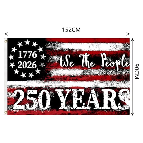Image of 3x5 FT American Flag - Double-sided printing USA Flag with Bold Quote inchWe'll Put a Boot in Your As s It's the American Way inch,Made of Polyester,Vibrant Colors, Brass Grommets for Outdoor & Indoor Display (250TH-4)