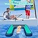 VEBESYET Inflatable Dog Water Ramp, Dog Floats Ramp Ladder for Pools, Boats, Docks, Sea and Lake, Non-Slip EVA 4ft x 3.3ft Platform for Dogs Up to 180LBS