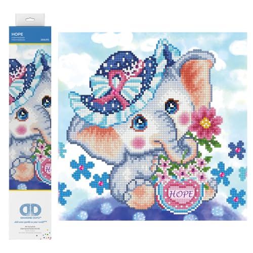 Diamond Dotz broderie diamant 12x12 éclats facettés kit art créatif de précision