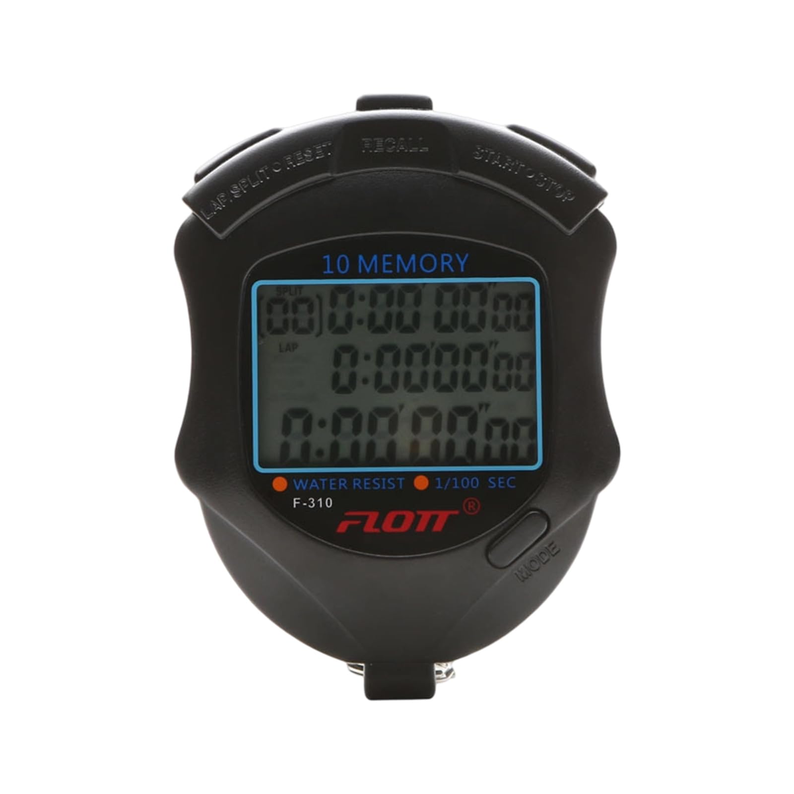 10/30 / 60/100 Lap Memory Stopwatches for Swimming Running Training Timer Stopwatches Digital Countdown Timer Professional Sports