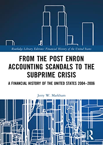From the Post Enron Accounting Scandals to the Subprime Crisis: A Financial History of the United States 2004–2006