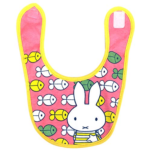 ミッフィー しましまシリーズ ベビービブ おさかな いっぱい MFBB392