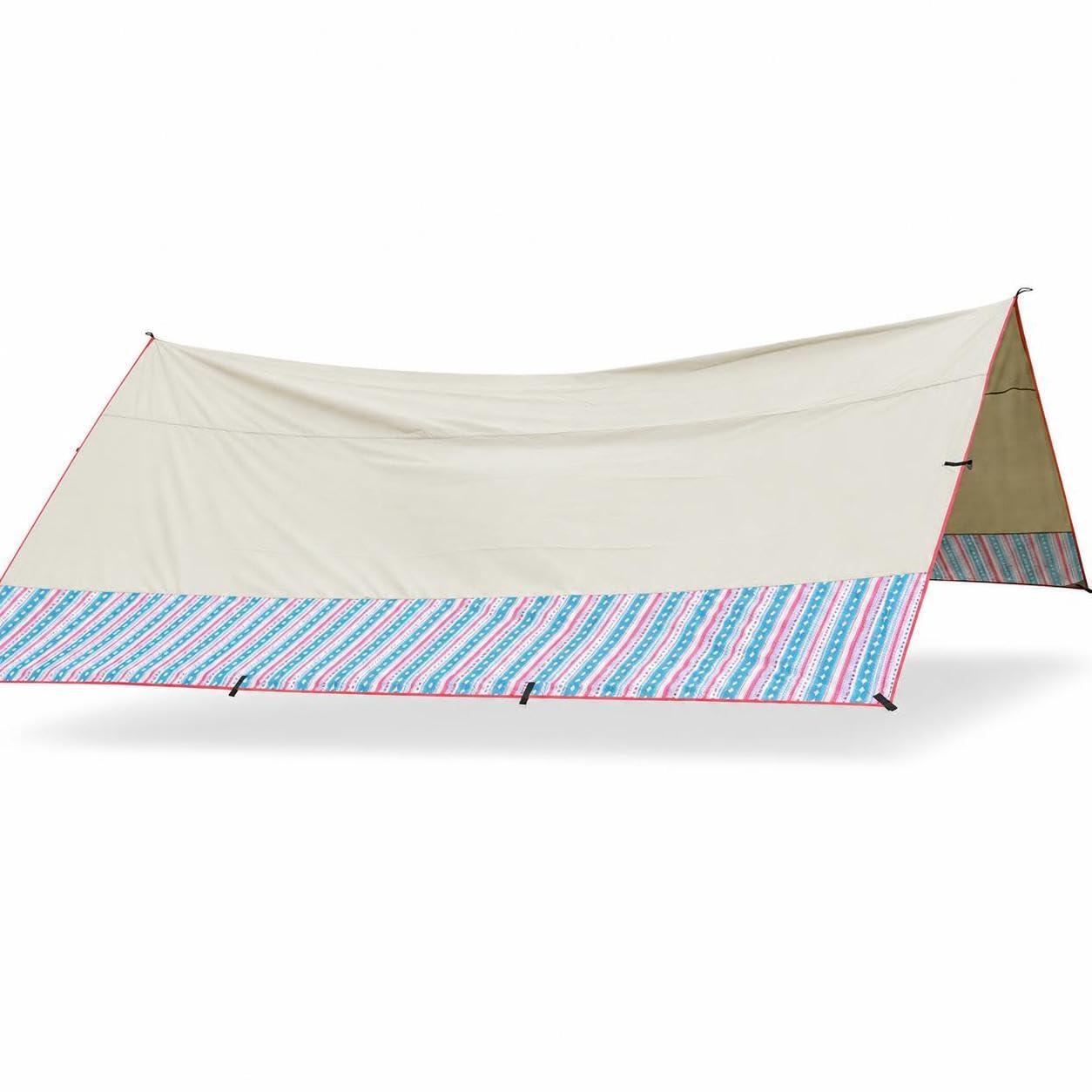 Lona impermeable exterior para camping y toldo impermeable de poliéster 5-8 personas