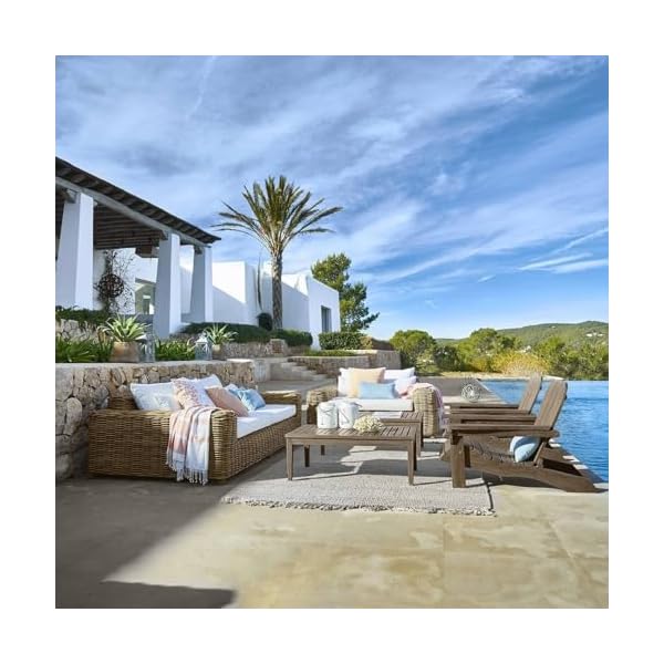 Loberon Sitzgruppe Camas Braun/Creme