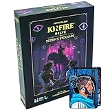 Kinfire Delve: Scorn’s Stockade – Solo or 2-Player Tactical Card and Dice Game, Battle Illusions, 60+ Min Gameplay – Replayable Adventure – Ages 14+ (Part of the Kinfire Universe: 5 Standalone Games)
