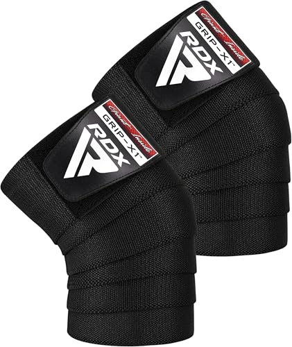 RDX GYM KNEE WRAP R11 (Black/Red)