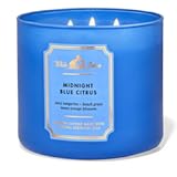 White Barn 3-Wick Candle w&sol;Essential Oils - 14&period;5 oz - New Core Scents&excl; &lpar;Midnight Blue Citrus&rpar;