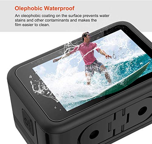 Image of M.G.R.J Tempered Glass Screen Protector for GoPro Hero 12 / GoPro Hero 11 / GoPro Hero 10 / GoPro Hero 9 (3 P'cs Set)