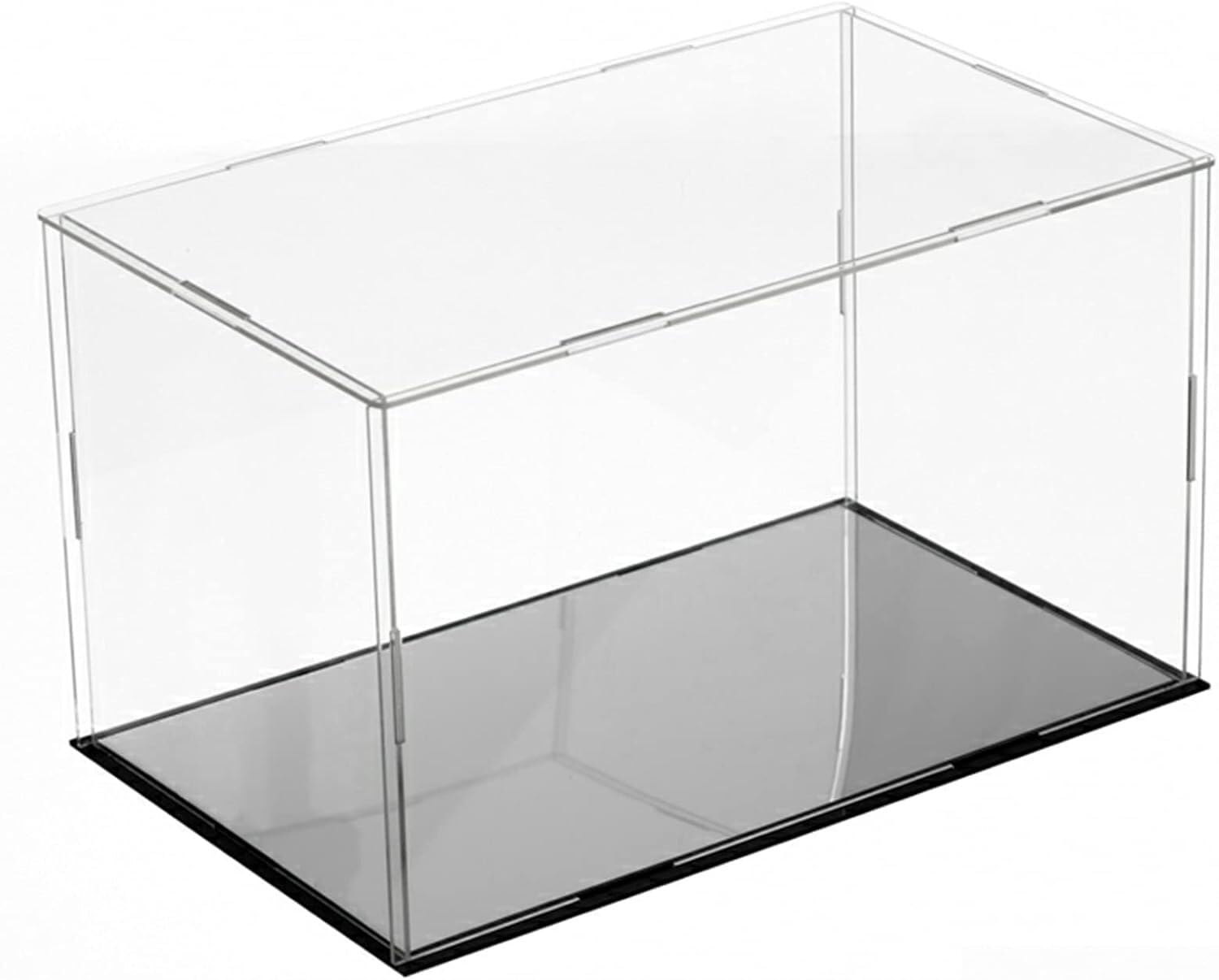 Vitrina de acrílico con organizador cubos extraíble
