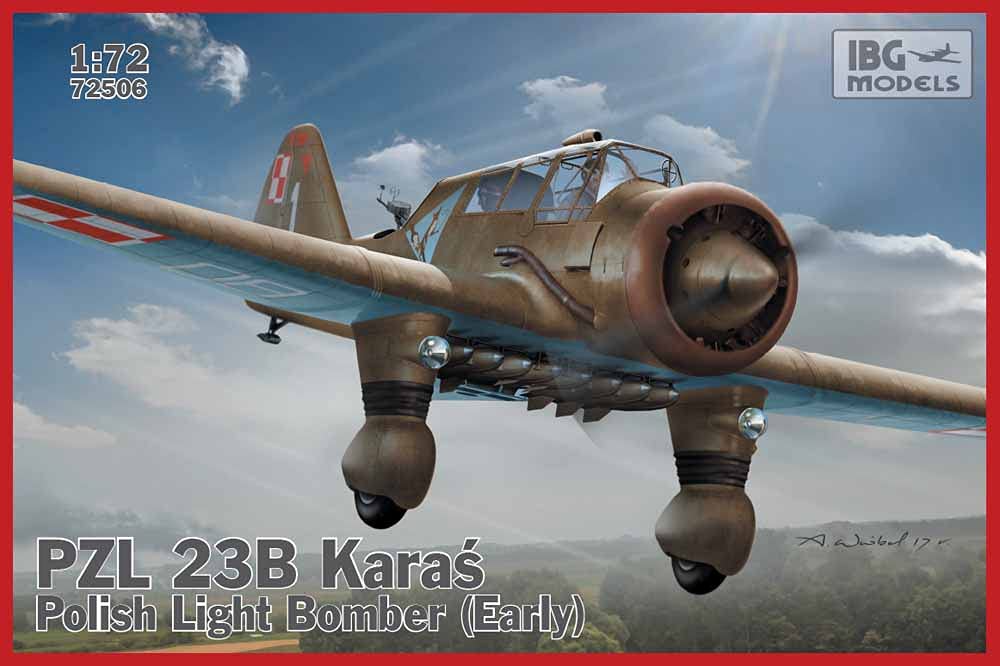 Ibg Light Ibg72506 Models 1:72 - Pzl.23b Karas - Polish Bomber (Early Production)