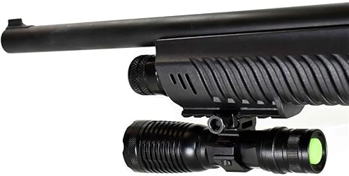 Miniatura 2 de Trinity CREE LED Rifle Shotgun Linterna táctica de aluminio 1500 lúmenes AAA Baterías.
