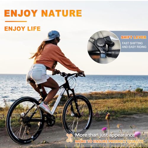 image for RainFlowwer Bike Shifter SL-TX30-7R, 7 Speed Bike Right Thumb Shift Le