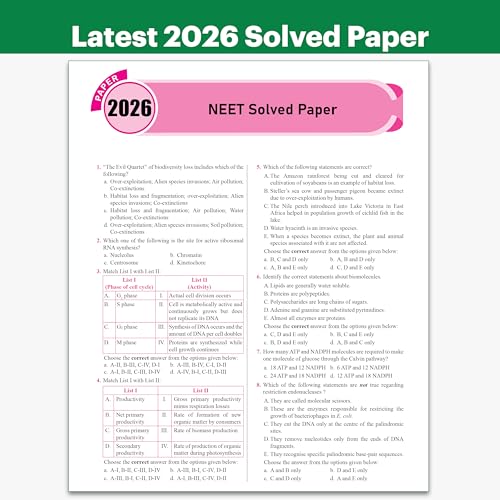 Image of PW NEET PYQ 39 Years Biology For 2027 Exam | PYQ Deja Vu | Additional PYQs from Re-NEET and Other States | Chapterwise and Topicwise Solutions (2026-1988) with Highlighted Must Revise Questions
