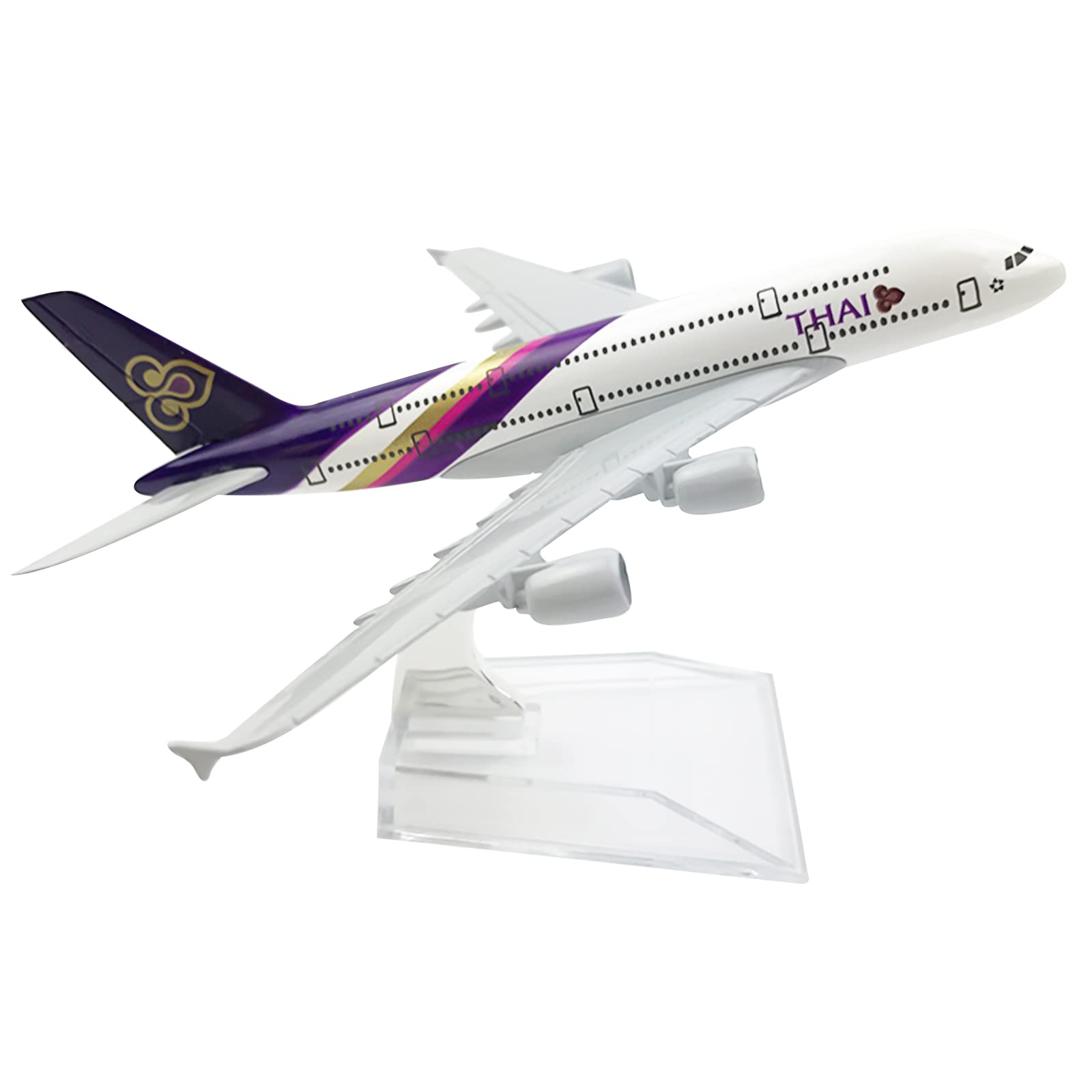 Amazon.co.jp: 1:400 合金モデルプレーン A380タイ航空 タイ航空  