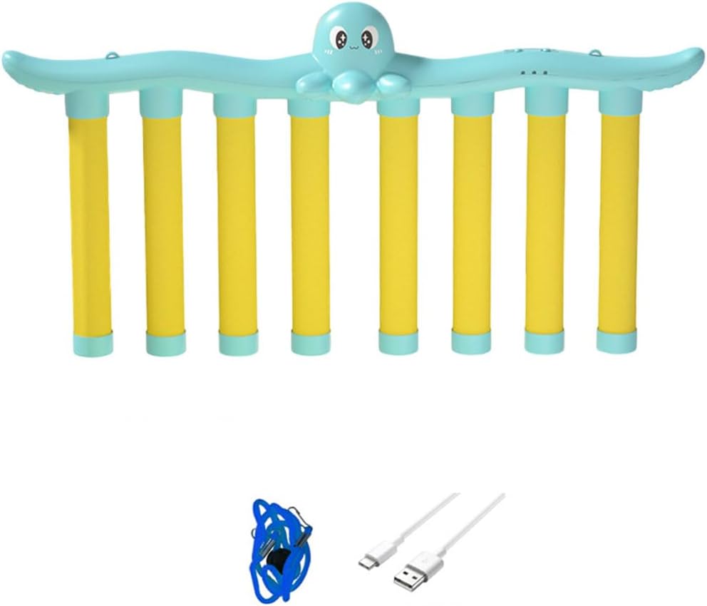 Reflective Drop Stick Challenge Game, Hand Eye Coordination Reflex Training Toy, 3 Adjustable Speed Modes, Catching Sticks Game (Green)