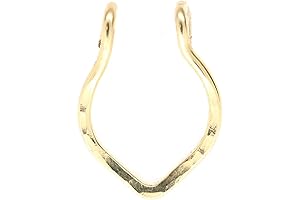 Non-Pierced Gold-Filled Faux Triangle Septum Ring