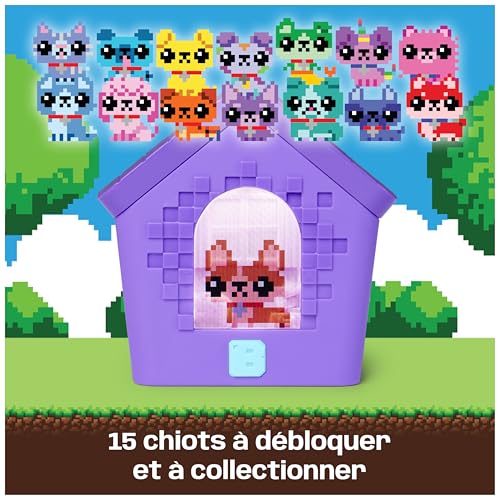 Bitzee Doghouse Niche Mon Chien Interactif – Écran Tactile, 15 Animaux Interactifs - vue 10
