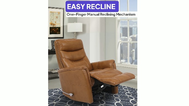 Sillón reclinable giro 360° color gris miniatura 7
