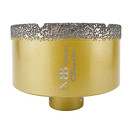 NBB vacuum brazed diamond hole saw with M14, Classic Golden type