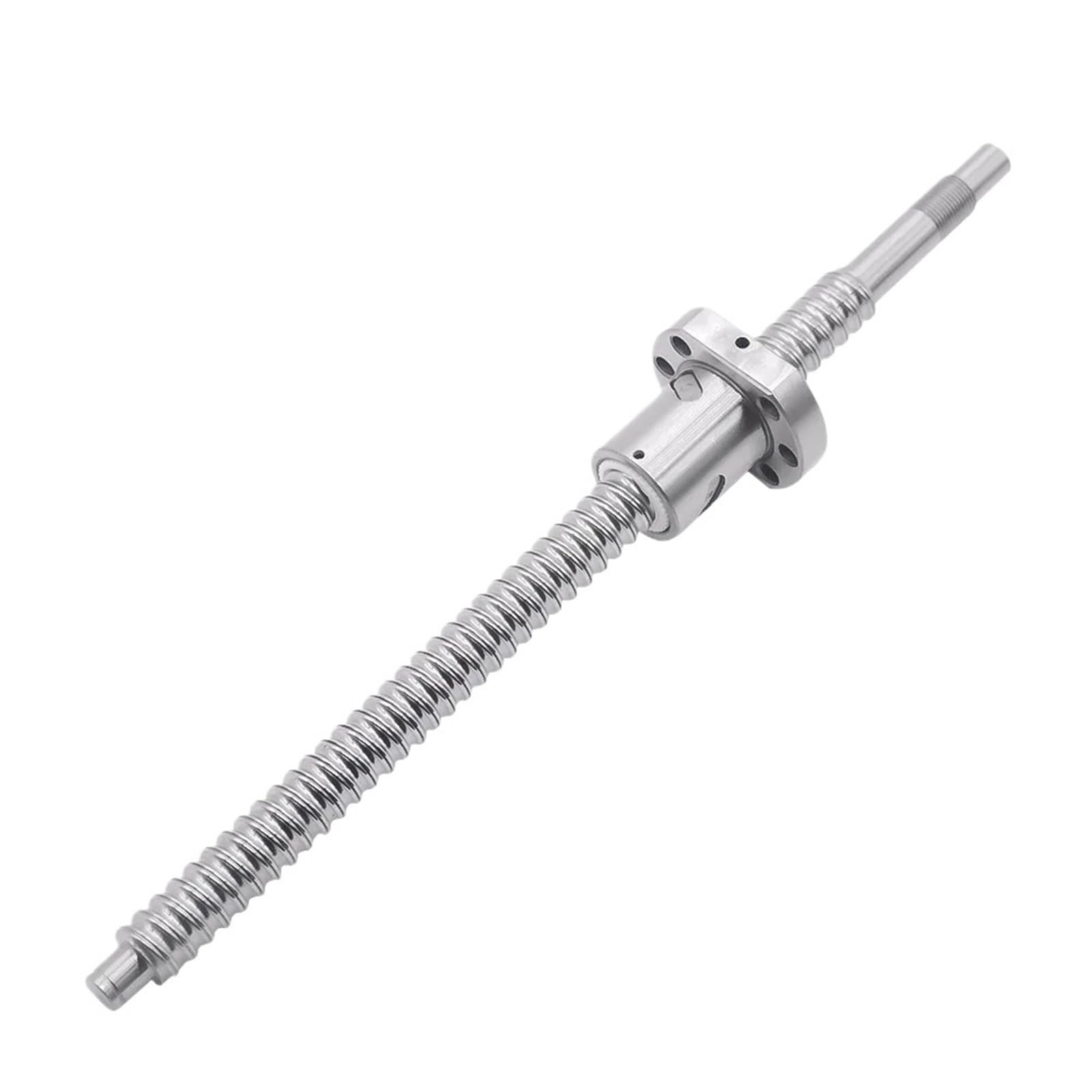 Husillo de bolas, husillo de bolas de guía lineal SFU1605 200 300 350 400 500 600 800 1000 mm Tornillo de bola C7 1605 Brida Tuerca de bola simple BK/BF12 RM1605 Extremo mecanizado(500mm)