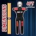 POZTEV Adult Grappling Dummy – 6ft Unfilled Wrestling Dummy for MMA, Jiu Jitsu, and Martial Arts Training – Practice Punching Dummy – Full Size Adult Grappling Dummy for BJJ, Karate & Judo