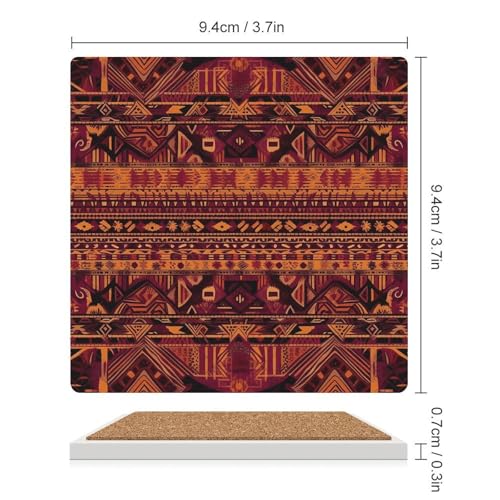 Dessous de verre réutilisable premium table basse bois - 3