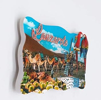 Lanzarote Espagne Réfrigérateur Aimant Voyage