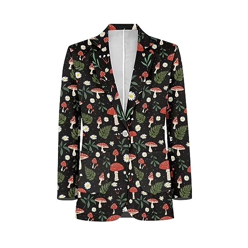 CLOHOMIN Men's Casual Suit Blazer Jackets Sports Coats One Button Tops Breathable and Lightweight