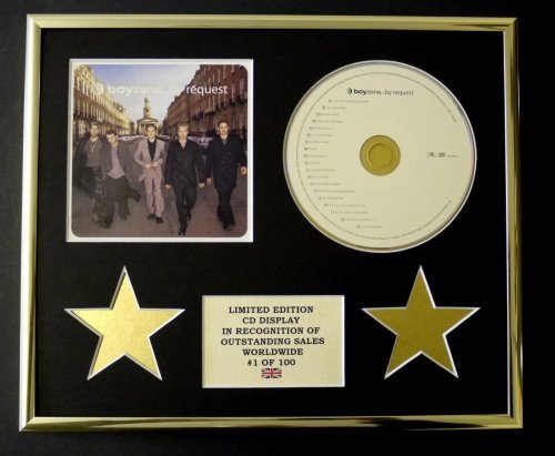 Limited Edition Cd Display Gold Boyzone/Cd Display/Limited Edition/Coa/...By Request