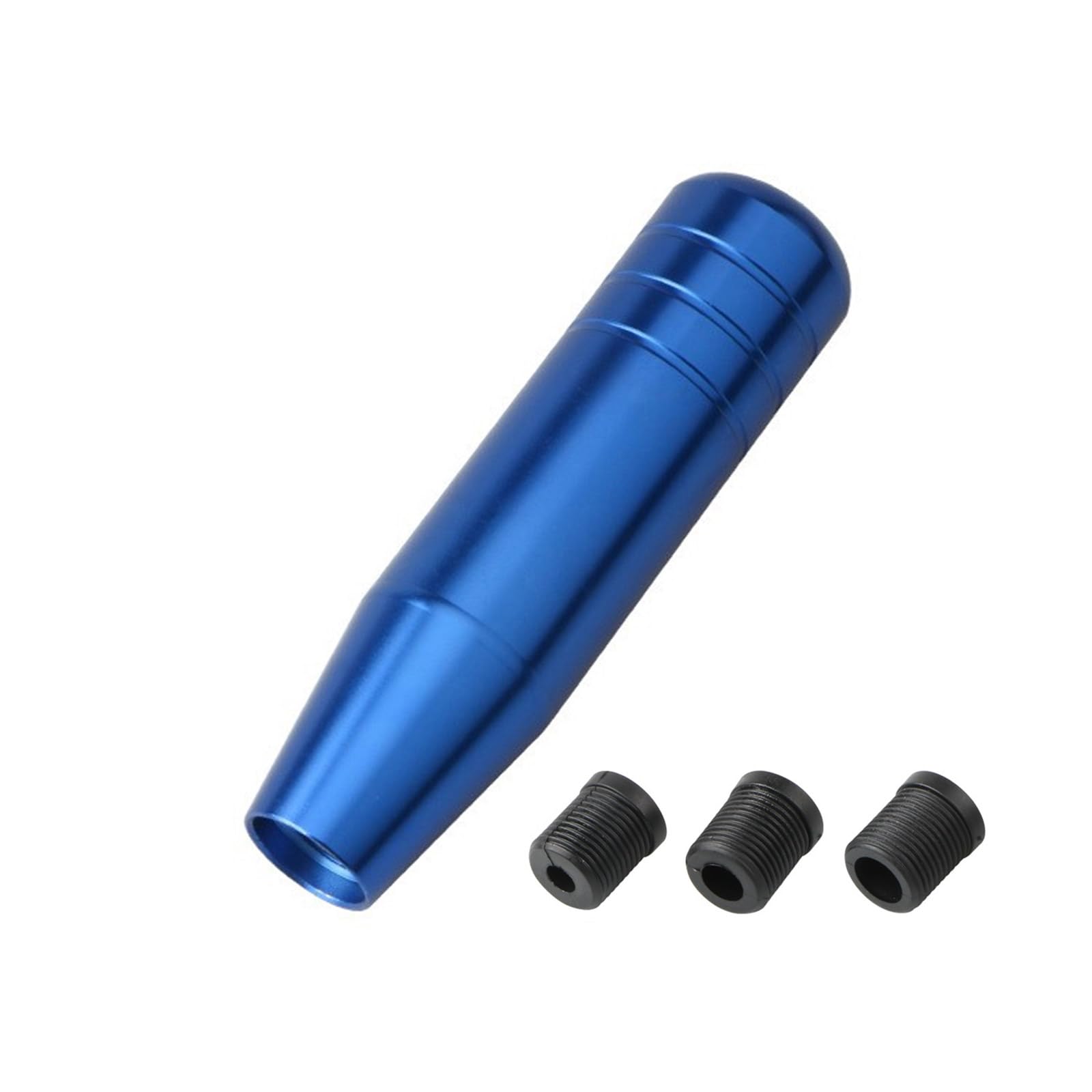 Nucelit Blue Upgraded Aluminum Shifts Knob Functional Aluminum Shifter Knob Simple Install Gear Enhances Your Vehicle Interior Car Gear Handle