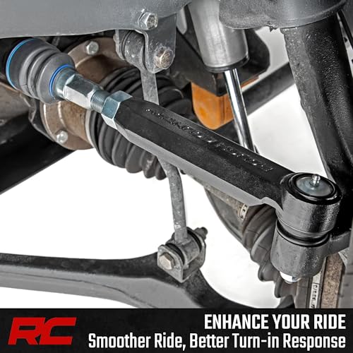 Rough Country HD Tie Rod Kit for 2011-2024 Chevy/GMC 2500HD/3500HD - 11016 - image 2