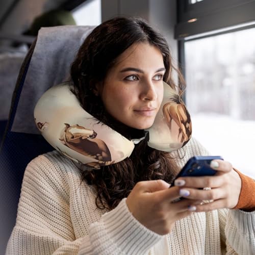 Almohada de viaje espuma memoria tamaño estándar miniatura 5