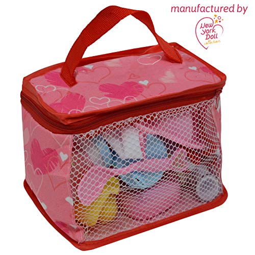 The New York Doll Collection Baby Doll Feeding & Caring Accessory Set in Zippered Carrying Case by The New York Doll Collection - Image 7