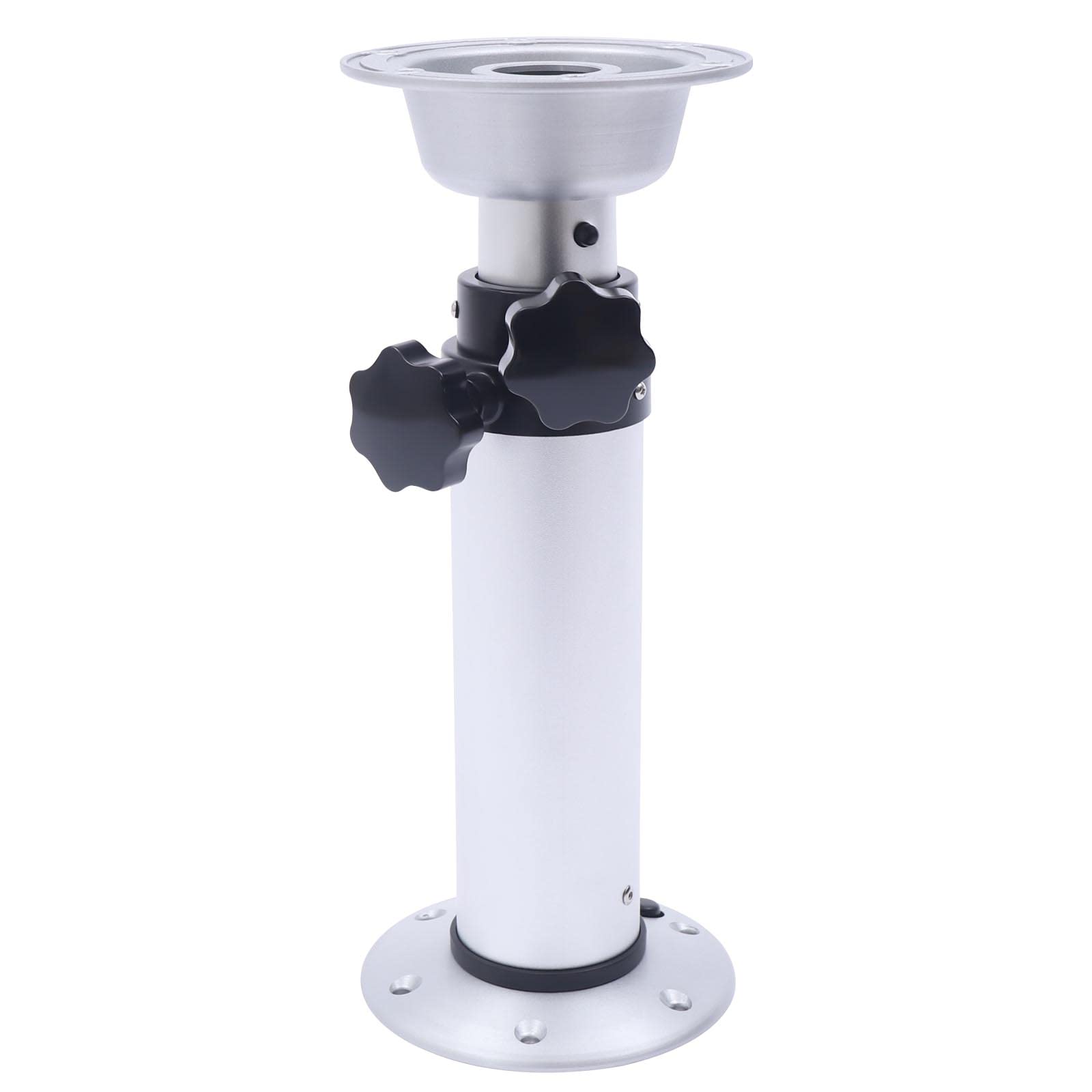 Manual Adjustable Table Base Detachable Table Base Pedestal Compatible with RV Boat Yacht Caravan Motorhome Marine Workroom