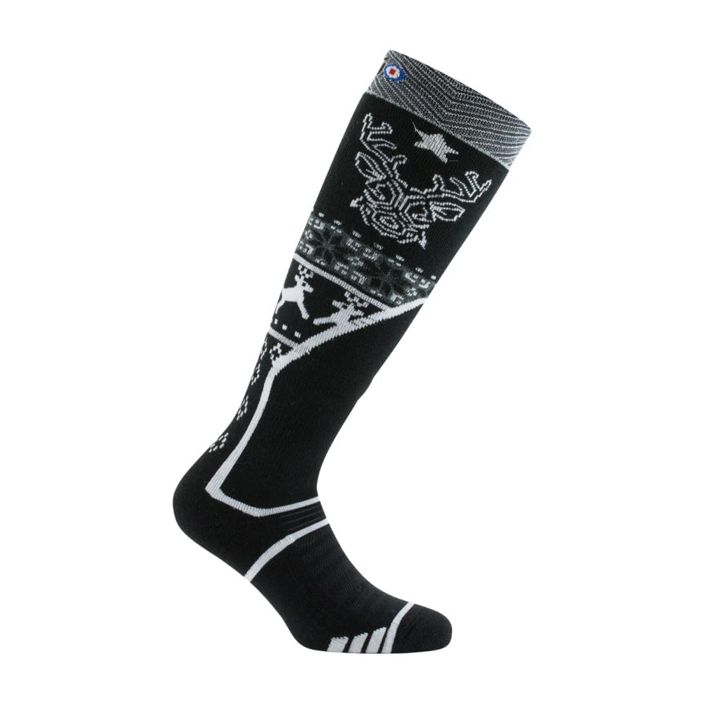 Thyo - Mi-bas Ski en Acrylique et Laine GLAM WINTER