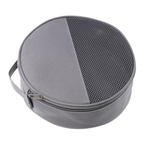 WOONEKY Camping Dish Bag Spacious Tableware Storage Organizer with Mesh Dividers Zipper Closure and Carry Handles for Outdoor Activities and Picnics