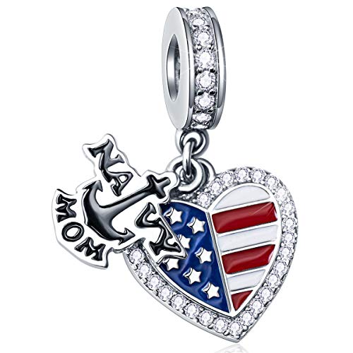 EMOSTAR Mothers Day Series Charms, 925 Sterling Silver Mother Daughter Sister, Tree Man, Family Tree of Love, Best Friend, Mom Heart Beads, Gifts for Family/European Women Bracelet