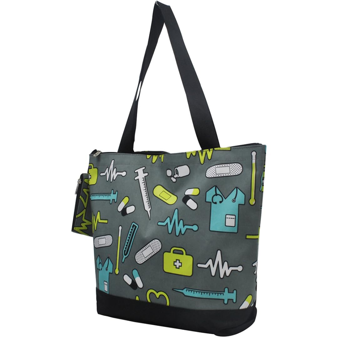 NGIL Medium Canvas Tote Bag with Coin Purse