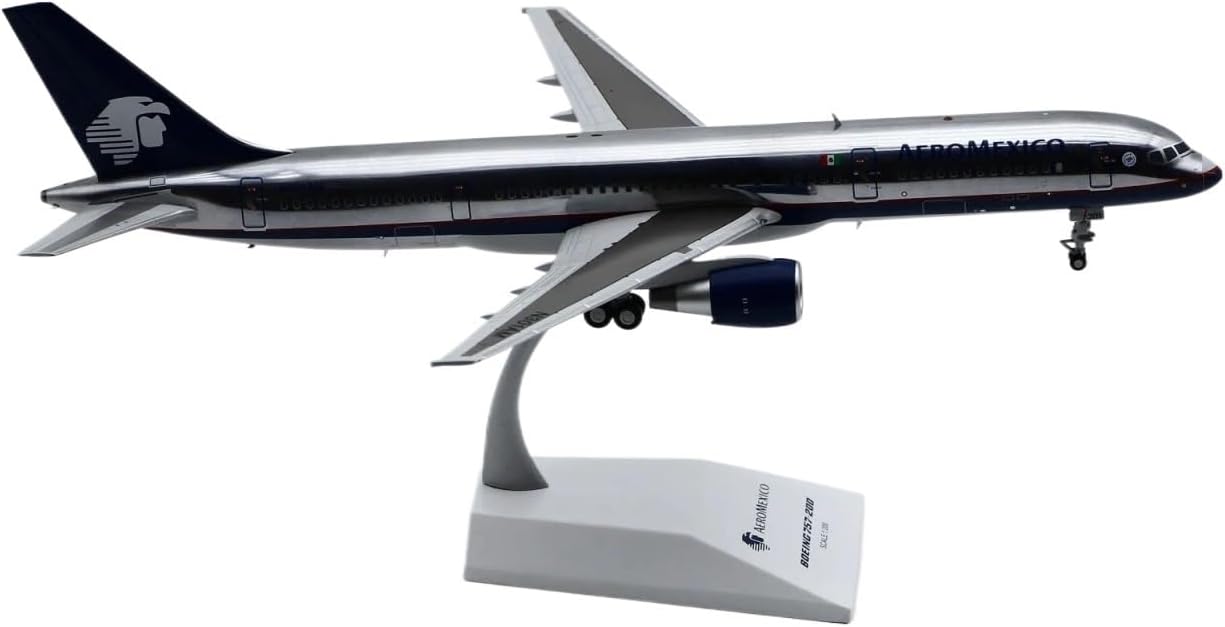 Alloy Collectible Plane 1:200 for Aeromexic Airlines SkyTeam Boeing B757-200 Diecast Aircraft Model N301AM