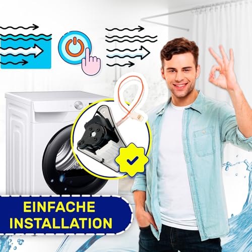Kondensatpumpe für Trockner 13W 220V-240V mit dem Originalcode 488000526697 488000627328 C00526697 C00627328 für Whirlpool B13-6AB03151 für HANYU - Garantie 10 Jahre - MONTERAL