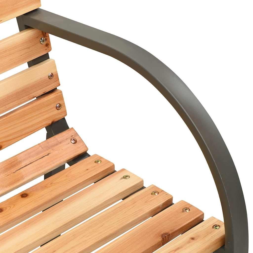 vidaXL Banc de Jardin pour Enfants en Bois de Pin Chinois - Meuble d'Extérieur pour Patio, Terrasse et Cour - 81 cm