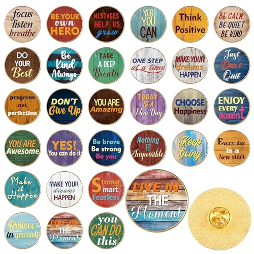 Image of Landical 30 /60 Pcs Enamel Pins Bulk Plant Flower Animal Lapel Pins Brooch Jewelry Gift for Backpack Clothes Hats Accessories