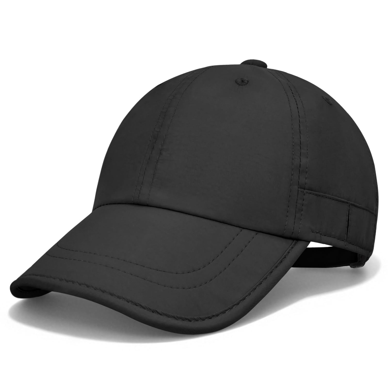 Baseball Cap Unstructured Athletic Golf Cap Soft-Brim Foldable Hat