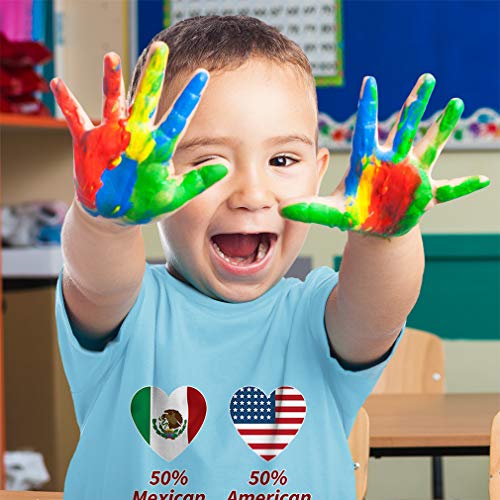 Toddler T-Shirt Pride 50% Mexican 50% American = 100% Cute Awesome Pride Clothes2